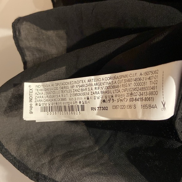 Stunning Black sequin dress Zara W & B collection 🇧🇬 Made in Bulgarie 🇧🇬 - Picture 14 of 15